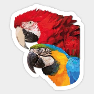 Macaws Sticker